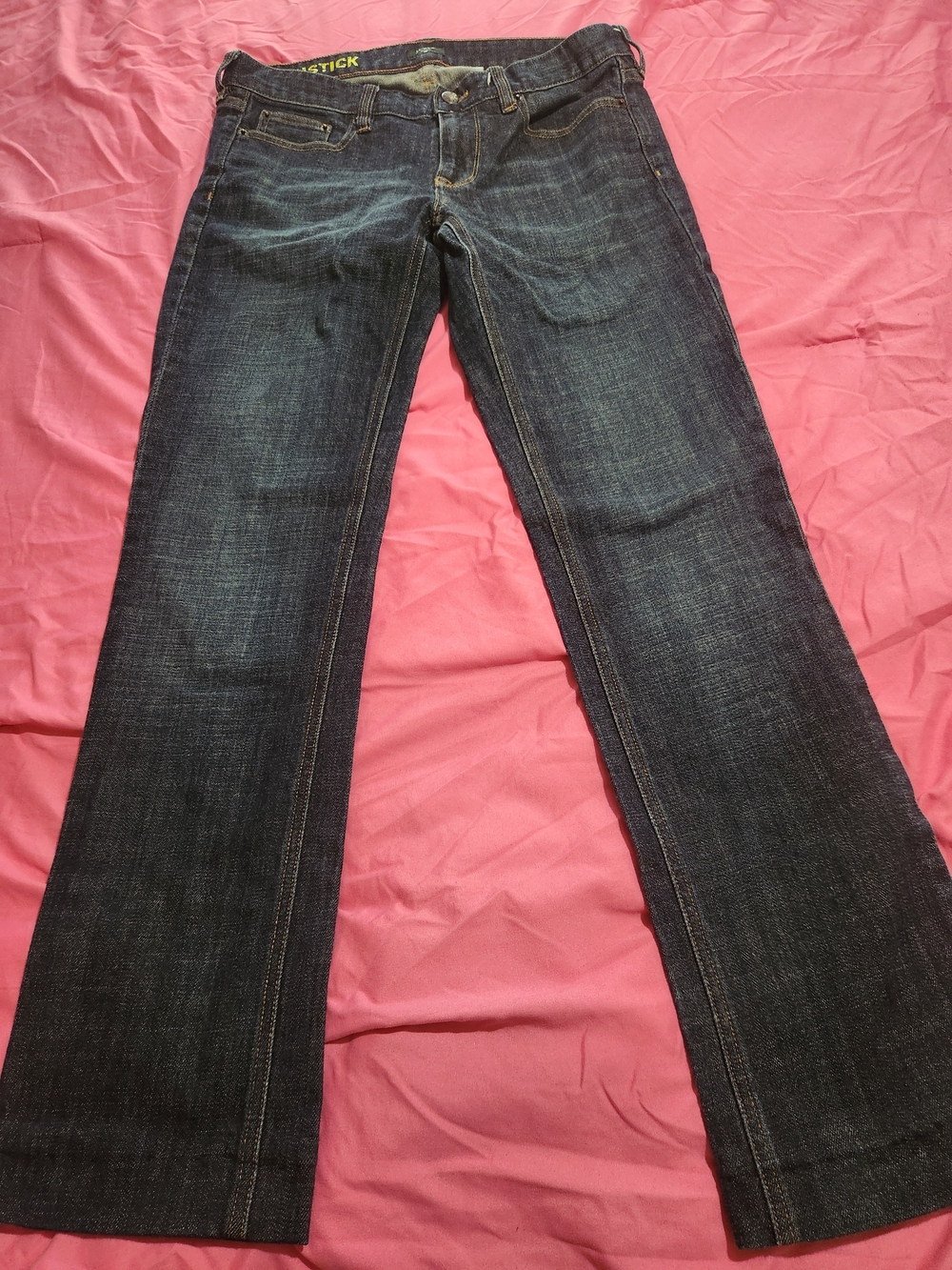 J. Crew Matchstick Dark Indigo Straight Leg Jeans
